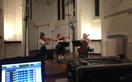 Location Recording String Trio @ Chapel of Utrechts Conservatorium